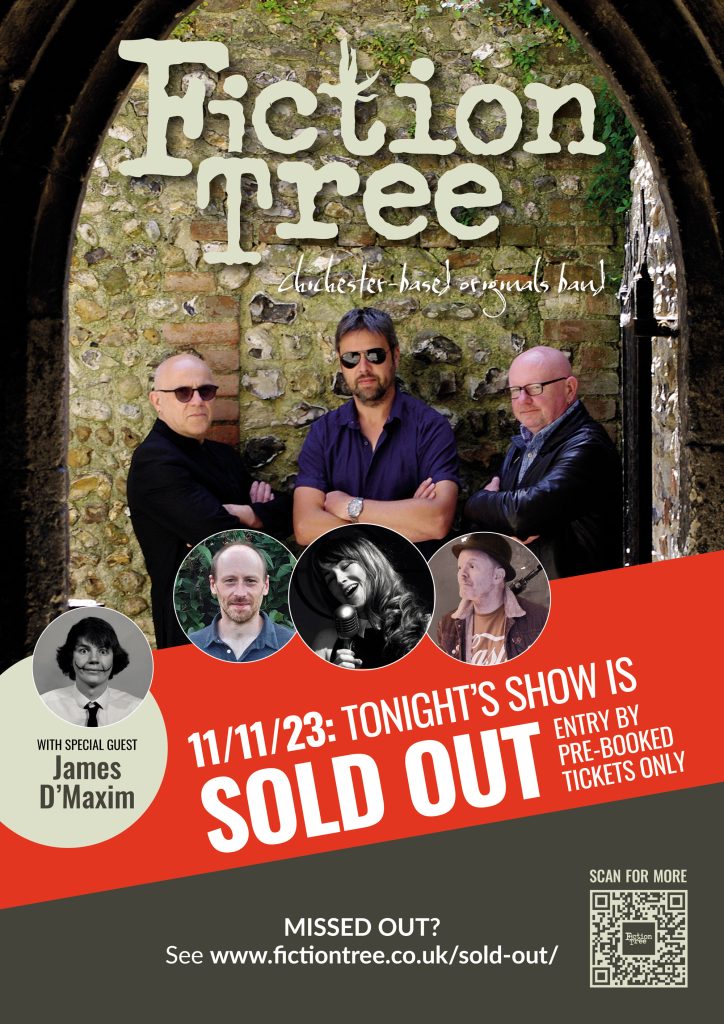 Fiction Tree 11/11/23 Sold Out Poster